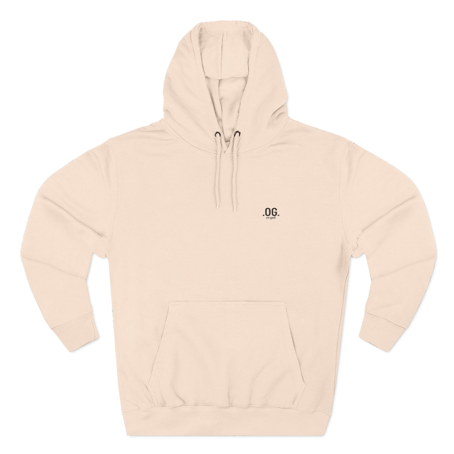 .OG. Three-Panel Fleece Hoodie